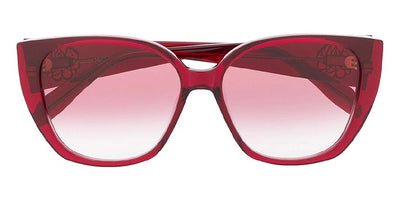 Alexander McQueen® AM0284S AM0284S 004 58 - Burgundy Sunglasses