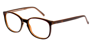 Andy Wolf® 4445 ANW 4445 56 54 - Brown/Orange 56 Eyeglasses