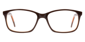 Andy Wolf® 4480 ANW 4480 N 54 - Brown/Orange N Eyeglasses