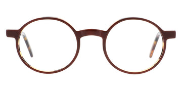 Andy Wolf® 4511 ANW 4511 J 48 - Brown/Yellow J Eyeglasses