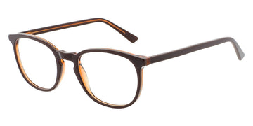 Andy Wolf® 4518 ANW 4518 N 51 - Brown/Orange N Eyeglasses