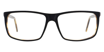 Andy Wolf® 4525 ANW 4525 H 57 - Black/Yellow H Eyeglasses