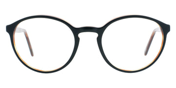 Andy Wolf® 4530 ANW 4530 J 53 - Black/Orange J Eyeglasses