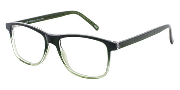 Andy Wolf® 4539 ANW 4539 E 53 - Black/Green E Eyeglasses