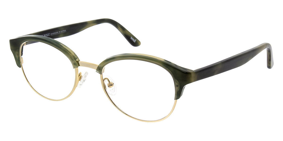 Andy Wolf® 4543 ANW 4543 H 48 - Green H Eyeglasses