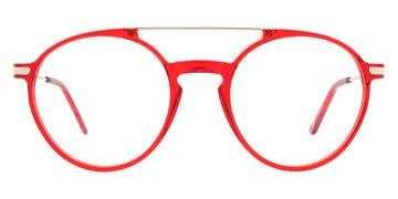 Andy Wolf® 4547 ANW 4547 E 51 - Red/Gold E Eyeglasses