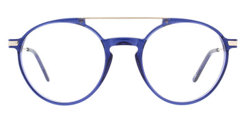 Andy Wolf® 4547 ANW 4547 G 51 - Blue/Gold G Eyeglasses