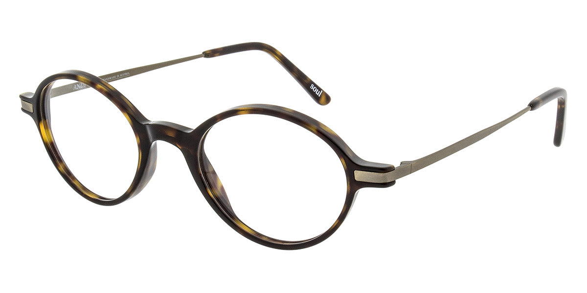 Andy Wolf® 4551 ANW 4551 B 45 - Brown/Graygold B Eyeglasses