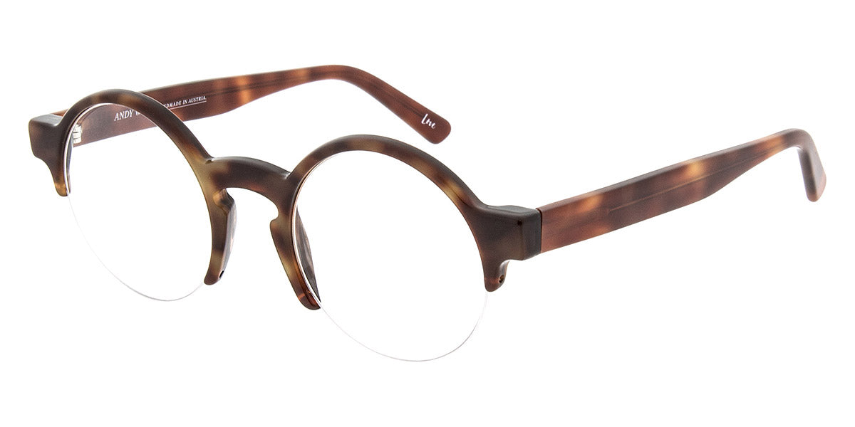 Andy Wolf® 4554 ANW 4554 C 45 - Brown C Eyeglasses