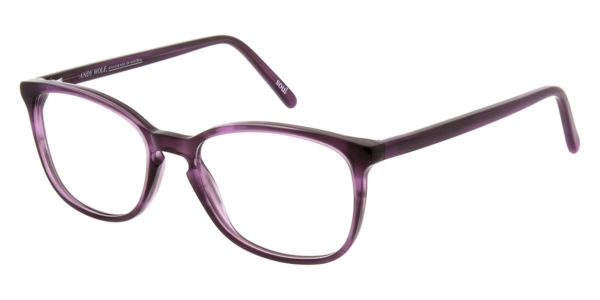 Andy Wolf® 4558 ANW 4558 N 50 - Violet N Eyeglasses