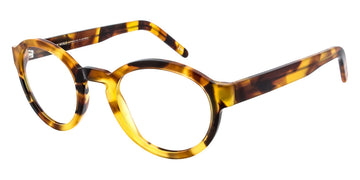 Andy Wolf® 4560 ANW 4560 C 51 - Yellow/Brown C Eyeglasses