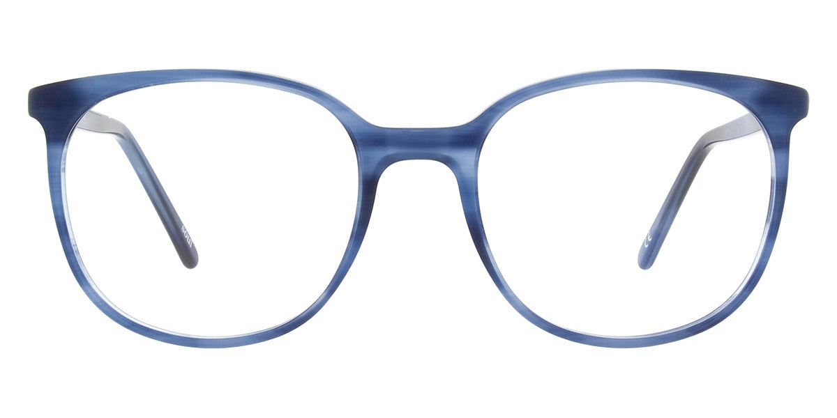 Andy Wolf® 4561 ANW 4561 E 53 - Blue/Brown E Eyeglasses