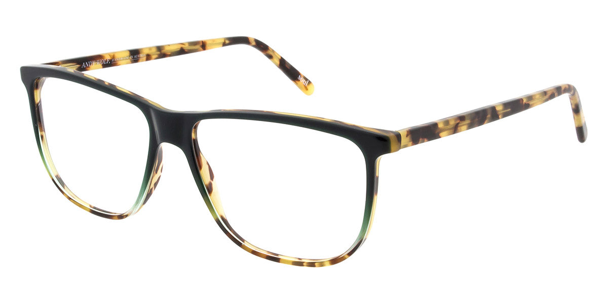 Andy Wolf® 4562 ANW 4562 C 58 - Brown/Yellow C Eyeglasses