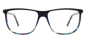 Andy Wolf® 4562 ANW 4562 E 58 - Black/Colorful E Eyeglasses