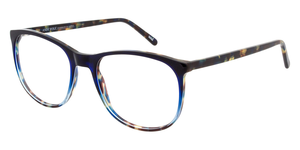 Andy Wolf® 4564 ANW 4564 C 55 - Blue/Colorful C Eyeglasses