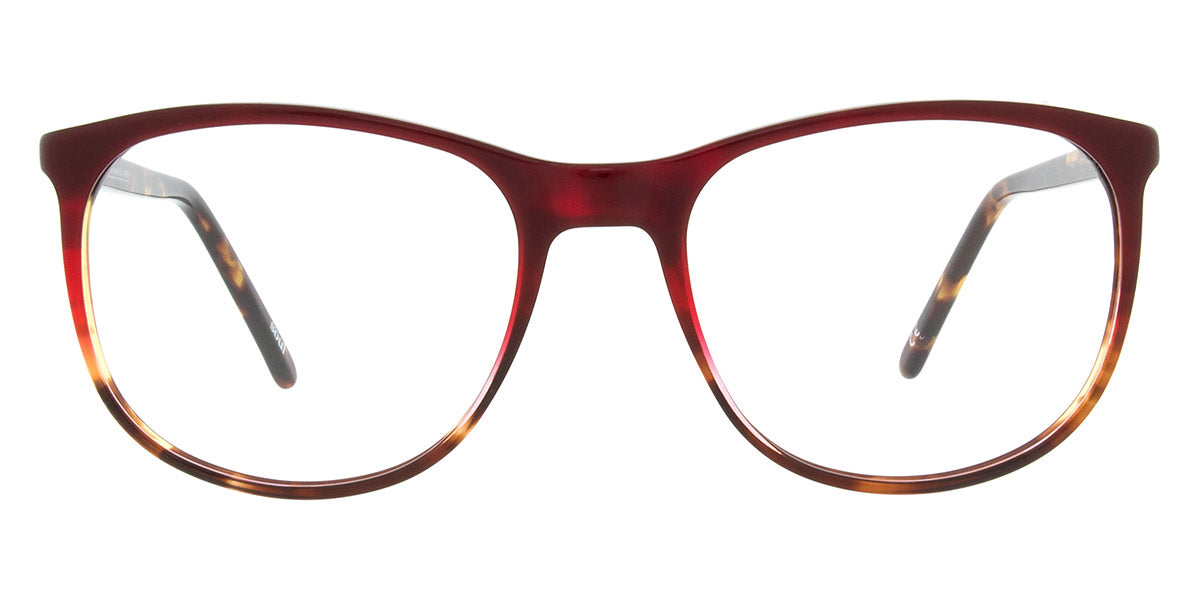 Andy Wolf® 4564 ANW 4564 E 55 - Red/Brown E Eyeglasses