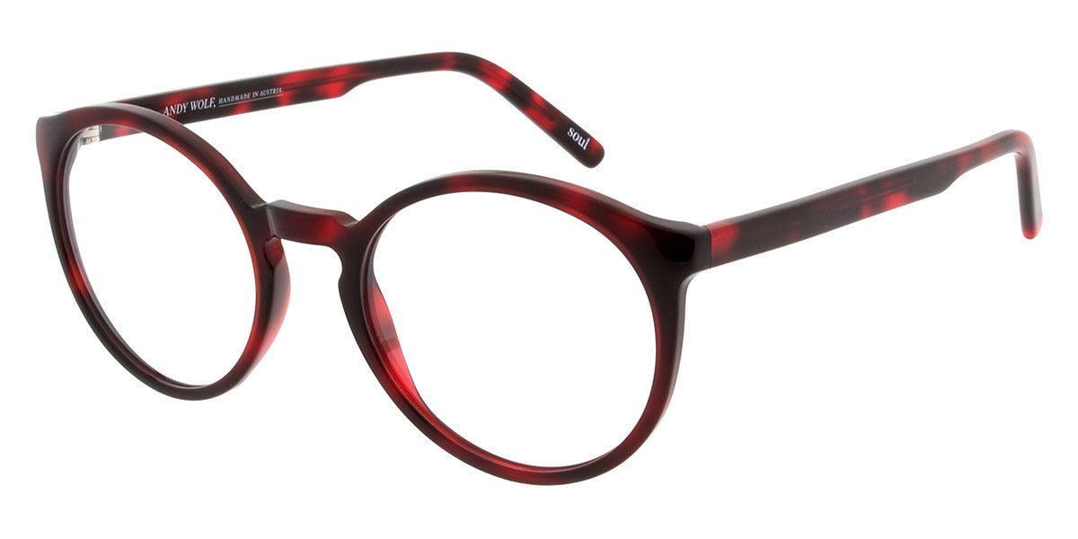 Andy Wolf® 4566 ANW 4566 C 52 - Red/Brown C Eyeglasses