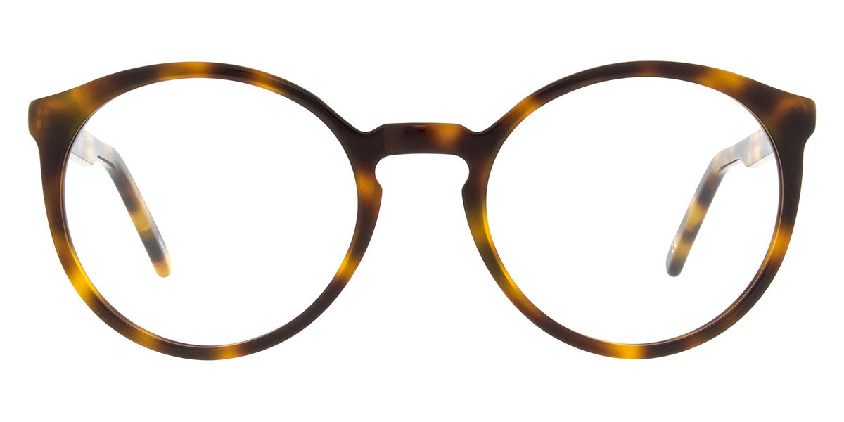 Andy Wolf® 4566 ANW 4566 E 52 - Brown/Yellow E Eyeglasses