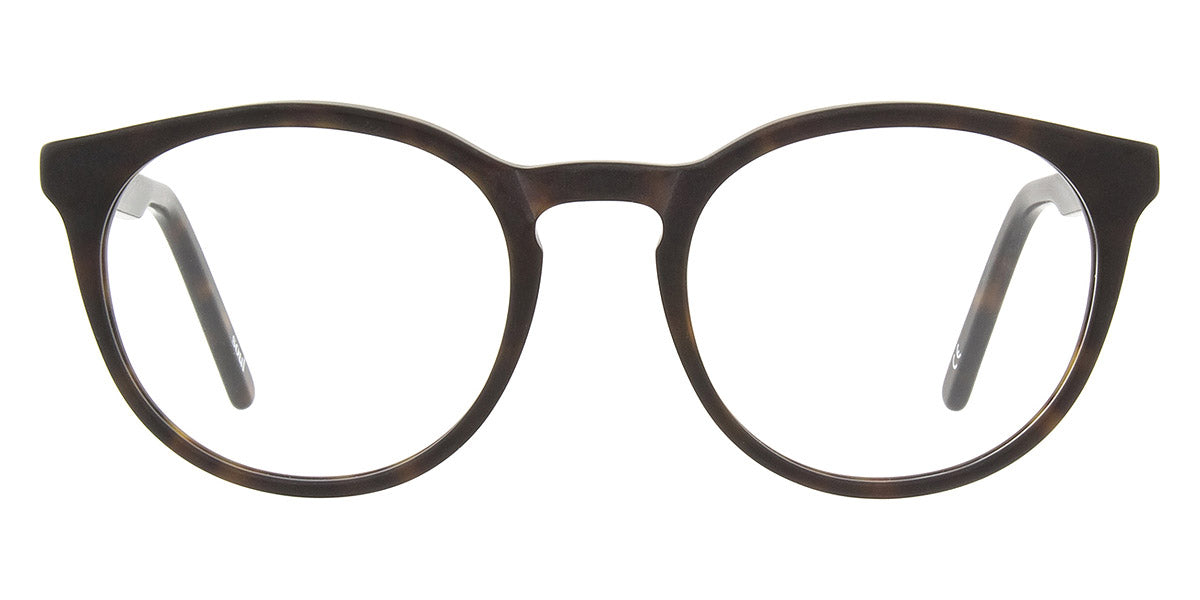 Andy Wolf® 4567 ANW 4567 B 49 - Brown/Yellow B Eyeglasses