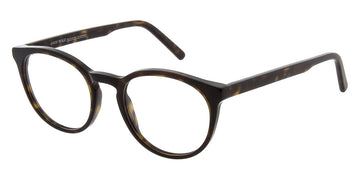 Andy Wolf® 4567 ANW 4567 O 49 - Brown/Yellow O Eyeglasses