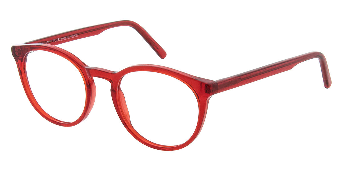 Andy Wolf® 4567 ANW 4567 Q 49 - Red Q Eyeglasses