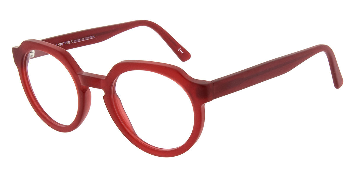 Andy Wolf® 4570 ANW 4570 E 49 - Red E Eyeglasses