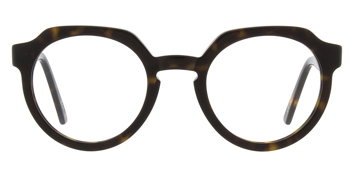 Andy Wolf® 4570 ANW 4570 H 49 - Brown/Yellow H Eyeglasses