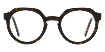 Andy Wolf® 4570 ANW 4570 H 49 - Brown/Yellow H Eyeglasses