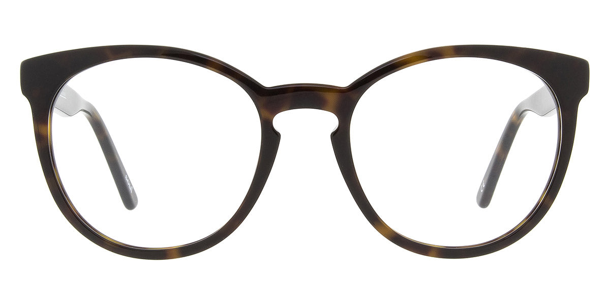 Andy Wolf® 4571 ANW 4571 B 52 - Brown/Yellow B Eyeglasses