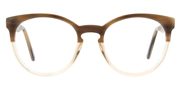 Andy Wolf® 4571 ANW 4571 E 52 - Brown/Crystal E Eyeglasses