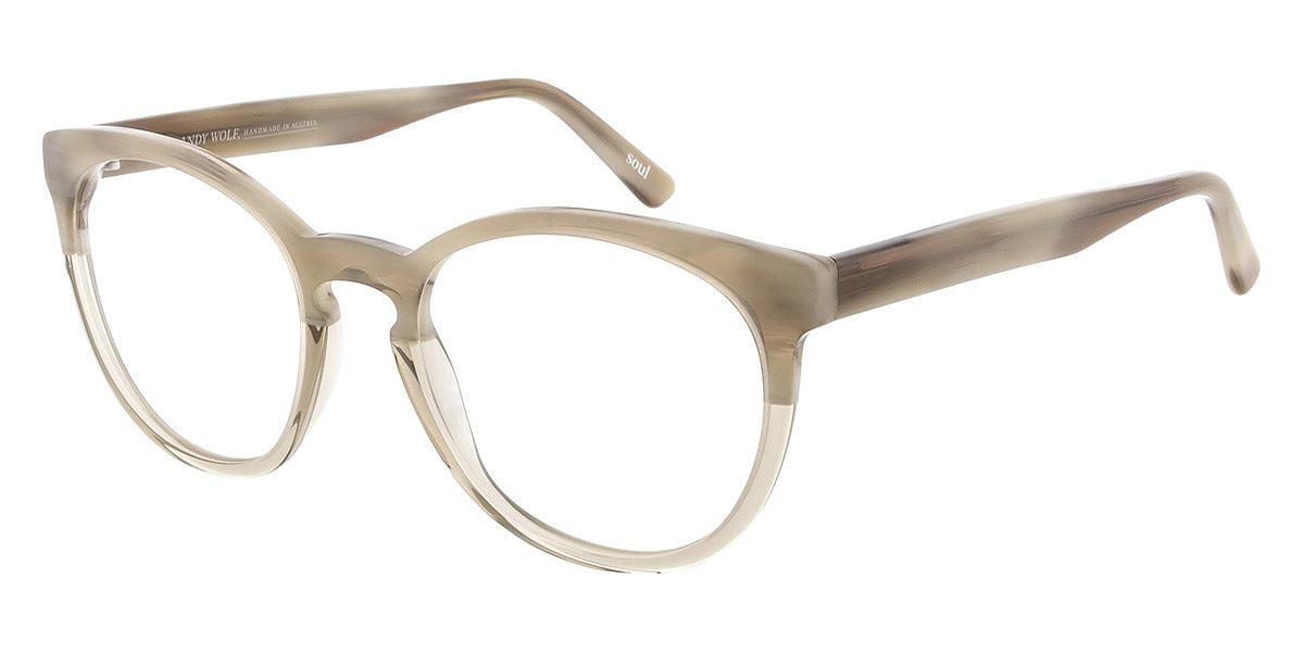 Andy Wolf® 4571 ANW 4571 G 52 - Brown/Crystal G Eyeglasses