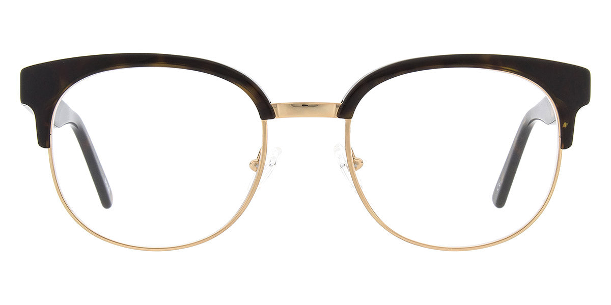 Andy Wolf® 4576 ANW 4576 B 52 - Brown/Gold B Eyeglasses