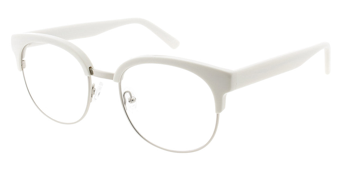 Andy Wolf® 4576 ANW 4576 E 52 - White/Silver E Eyeglasses