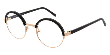 Andy Wolf® 4577 ANW 4577 G 47 - Black/Rosegold G Eyeglasses