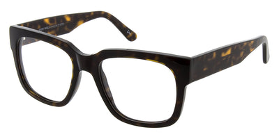 Andy Wolf® 4579 ANW 4579 B 53 - Brown/Yellow B Eyeglasses