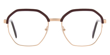 Andy Wolf® 4594 ANW 4594 04 52 - Red/Rosegold 04 Eyeglasses