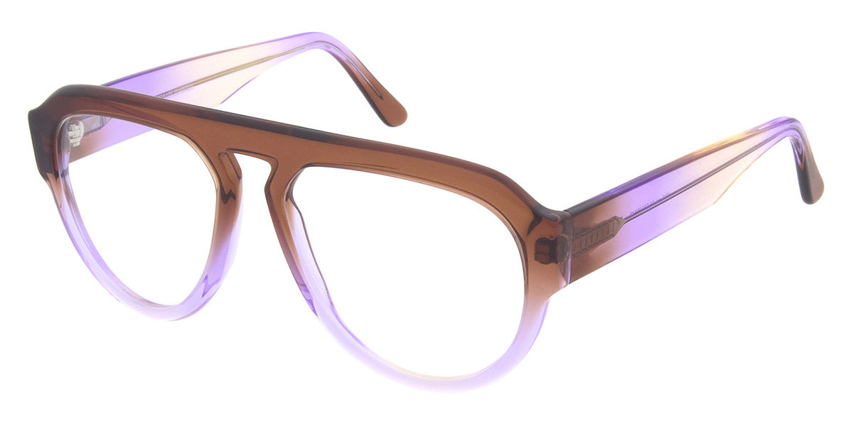 Andy Wolf® 4616 ANW 4616 04 57 - Brown/Violet 04 Eyeglasses