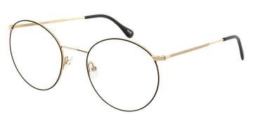 Andy Wolf® 4710 Lisa H. ANW 4710 Lisa H. S 53 - Gold/Black S Eyeglasses