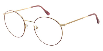 Andy Wolf® 4710 Lisa H. ANW 4710 Lisa H. V 53 - Gold/Berry V Eyeglasses