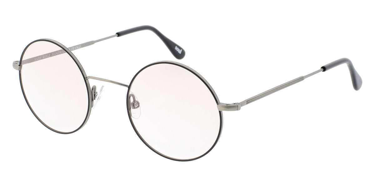 Andy Wolf® 4712 Martina L. ANW 4712 Martina L. I 45 - Silver/Black I Eyeglasses