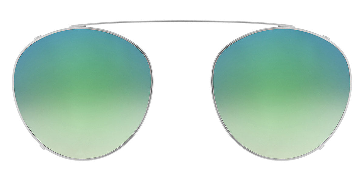 Andy Wolf® 4713 Clip ANW 4713 Clip 05 48 - Silver/Green 05 Sunglasses