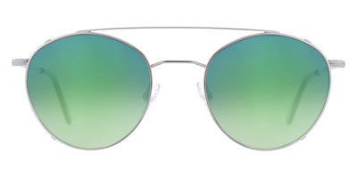 Andy Wolf® 4713 Clip ANW 4713 Clip 05 48 - Silver/Green 05 Sunglasses