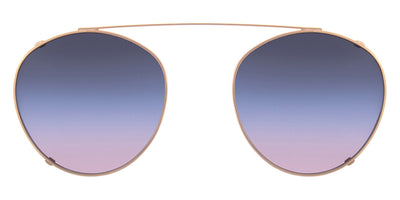 Andy Wolf® 4713 Clip ANW 4713 Clip 07 48 - Rosegold/Blue 07 Sunglasses