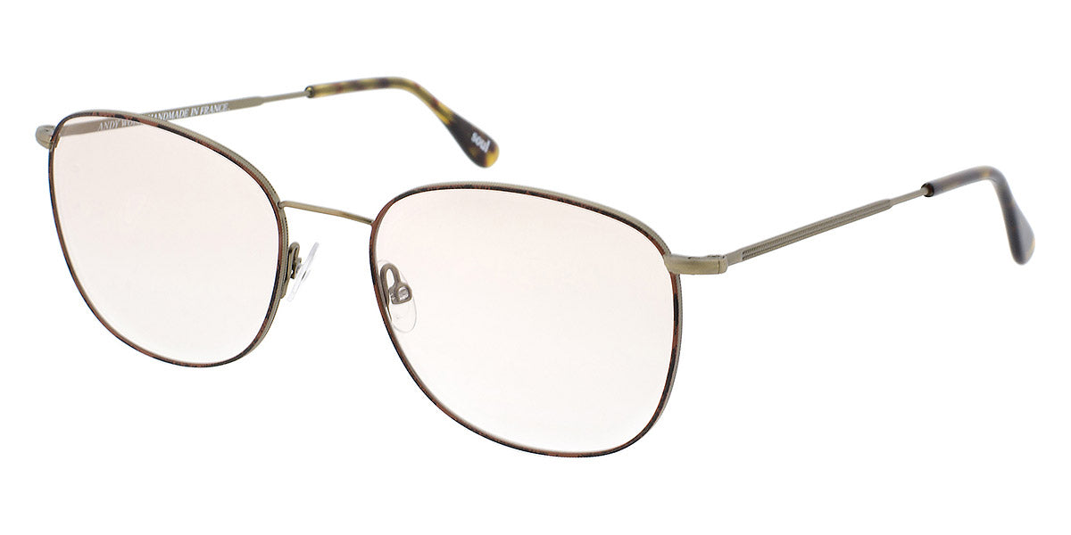 Andy Wolf® 4714 Andreas R. ANW 4714 Andreas R. H 56 - Gold/Brown H Eyeglasses