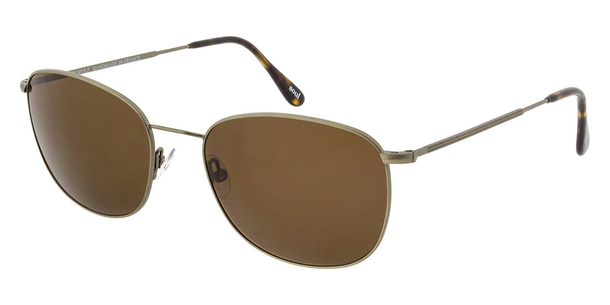 Andy Wolf® 4714 Sun ANW 4714 Sun D 56 - Gold/Brown D Sunglasses