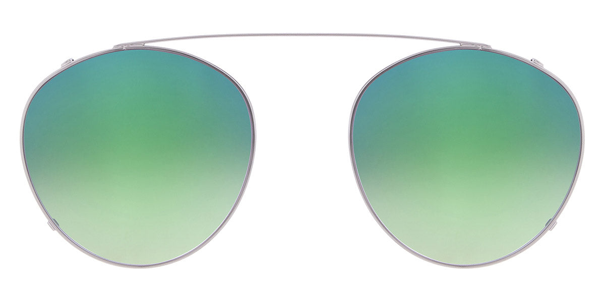 Andy Wolf® 4734 Clip ANW 4734 Clip 05 50 - Silver/Green 05 Sunglasses