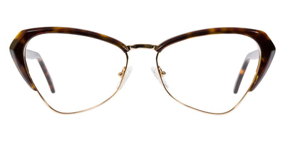 Andy Wolf® 5047 ANW 5047 B 57 - Brown/Gold B Eyeglasses