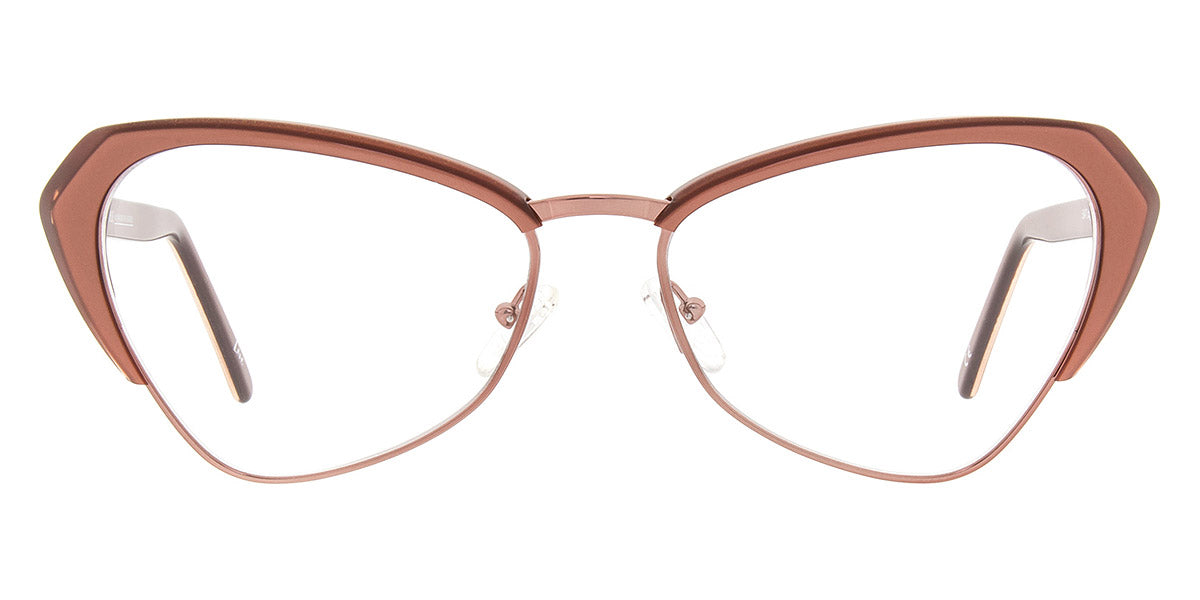 Andy Wolf® 5047 ANW 5047 M 57 - Brown/Copper M Eyeglasses