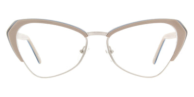Andy Wolf® 5047 ANW 5047 O 57 - Gray/Silver O Eyeglasses