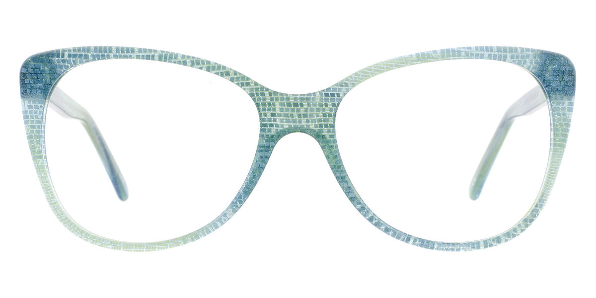 Andy Wolf® 5071 ANW 5071 C 55 - Green C Eyeglasses